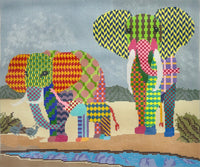 Colorful Elephants
