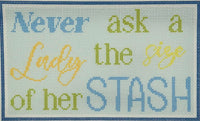 Never Ask a Lady (print)
