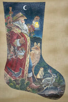 Southwestern Santa Stocking
