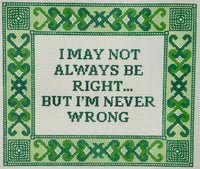 Never Wrong
