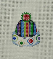 Micro Hat - Multi Stripes and Dots
