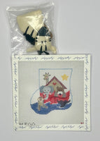 Stuffed Mini Sock: Noah's Ark with Zebra

