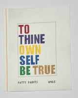 To Thine Own Self
