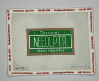 Mini License Plate - Vermont
