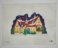 12 Pc North Pole Village Set
