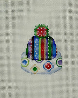 Micro Hat - Multi Stripes and Dots
