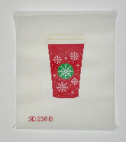 Red Snowflake Cup
