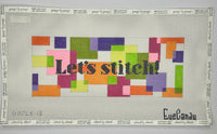 Mod Words "Let's Stitch!"
