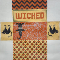 Halloween Patchwork Brick Bag (Purse)