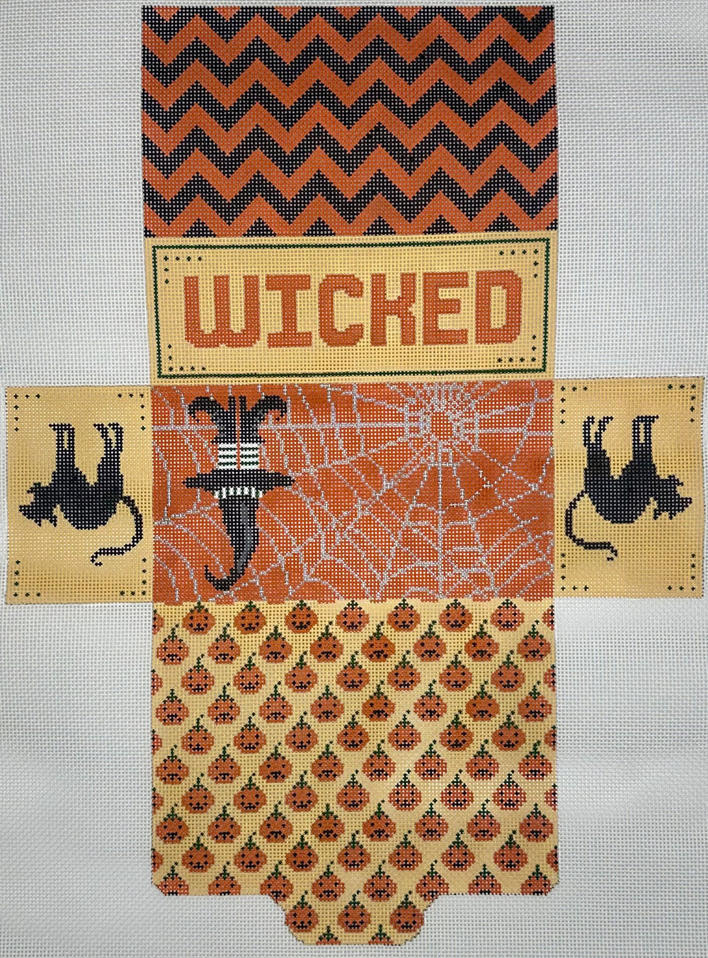 Halloween Patchwork Brick Bag (Purse)