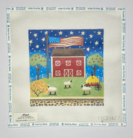Patriotic Barn
