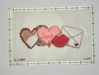 Valentines Cookies Row
