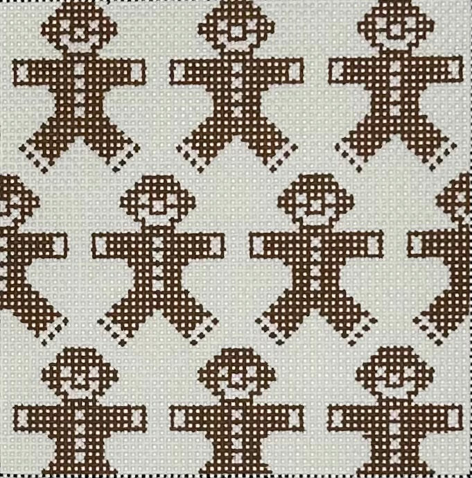 Gingerbread Men Square