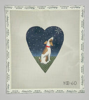 Midnight Jack Russell Heart
