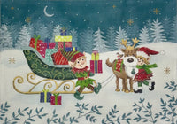 Elves w/ Reindeer
