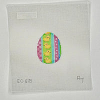 Chicks/Hop Stripe Mini Egg