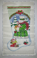 Toy Snowman Stocking
