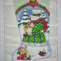 Toy Snowman Stocking