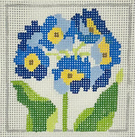 Floral Coaster - Blue
