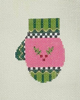 Pink Holly Mini Mitten
