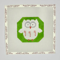 Candycane Owl with stitch guide
