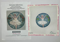 Snow Queen Ornament with stitch guide
