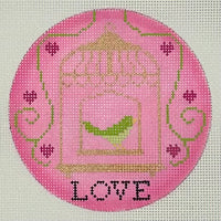 Birdcage Ornament - Love
