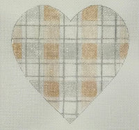 Plaid Heart
