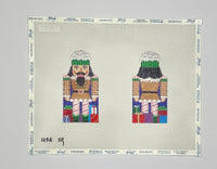 Two Sided Gingerbread Nutcracker
