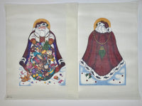 Two Sided Santa Standup
