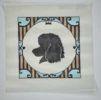 Dog Silhouette - Poodle
