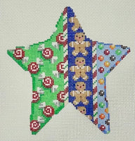 Gingerbread Boy Patterns Star
