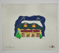 12 Pc North Pole Village Set
