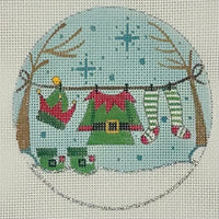 Elf Clothesline Round

