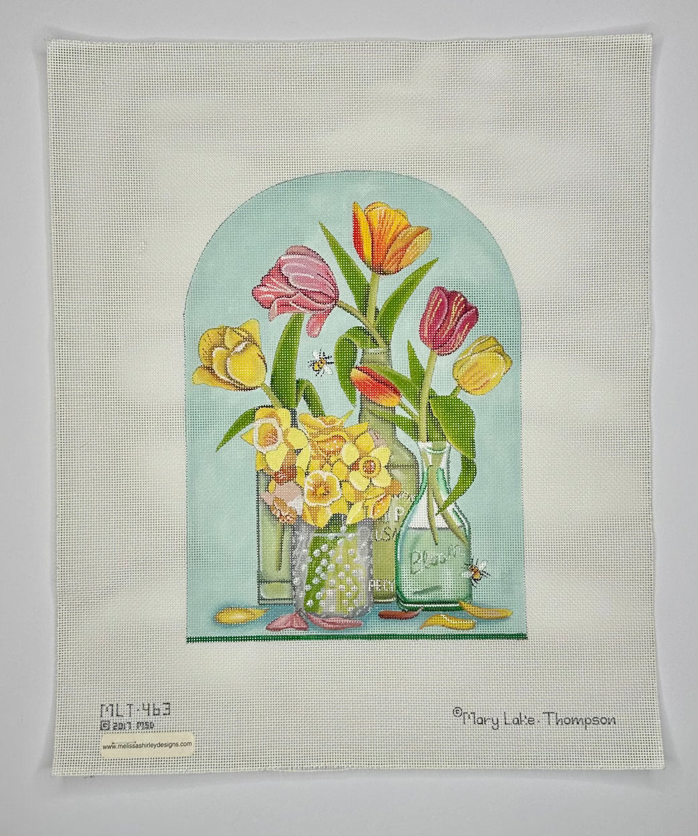 Tulip Bouquet | Needlepoint Destashing