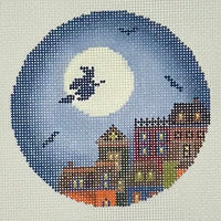 Hallows Eve Town Ornament
