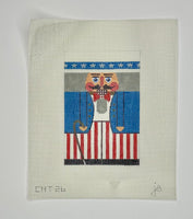 Uncle Sam Small Nutcracker Rollup
