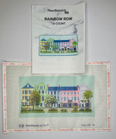Rainbow Row (print) with stitch guide
