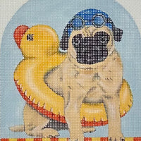 Pug Swimmer