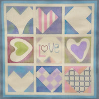 Nine Hearts with stitch guide