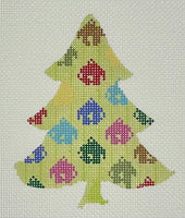 Jingle Bells Tree with stitch guide
