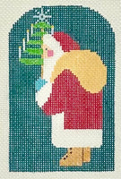 Santa with Tree
