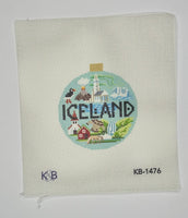 Iceland Travel Round (print)
