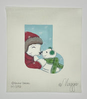 Fuzzy Kiss Mini Sock
