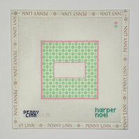 Pink & Green Monogram Insert
