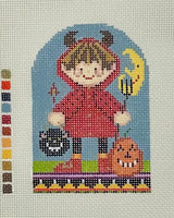 Halloween Kid - Jacque with stitch guide

