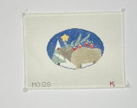 Elk w/ Star Oval
