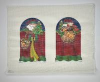 Two Sided Forest Santa Dome
