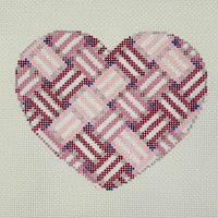 Woven Ribbon Large Heart
