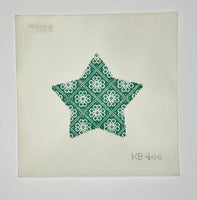 Green Nordic Star Trellis

